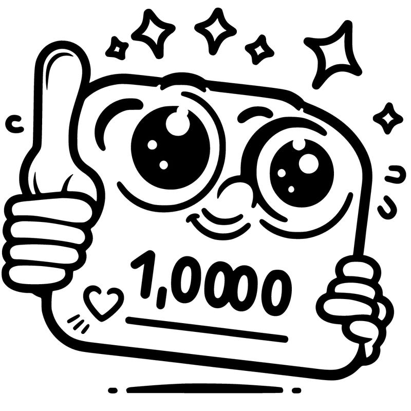 1000 likes please