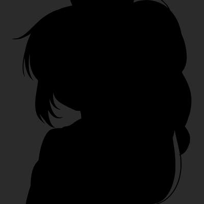 anime girl with high ponytail in a school uniform