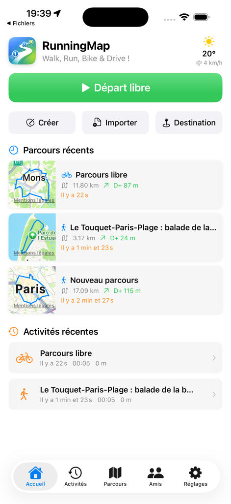 RunningMap - Routes - Navigation App | MWM