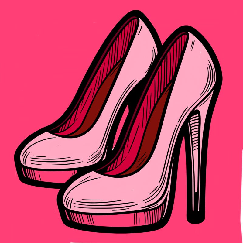 high heels