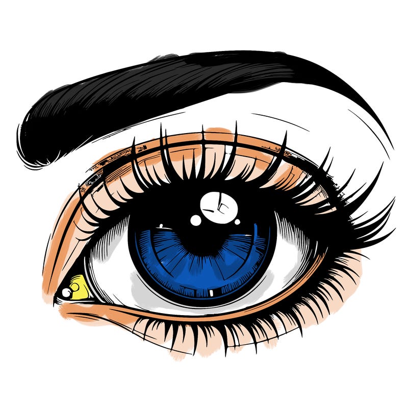 realistic eye