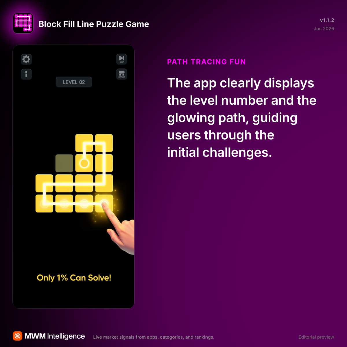Block Fill Line Puzzle Game - Games App | MWM