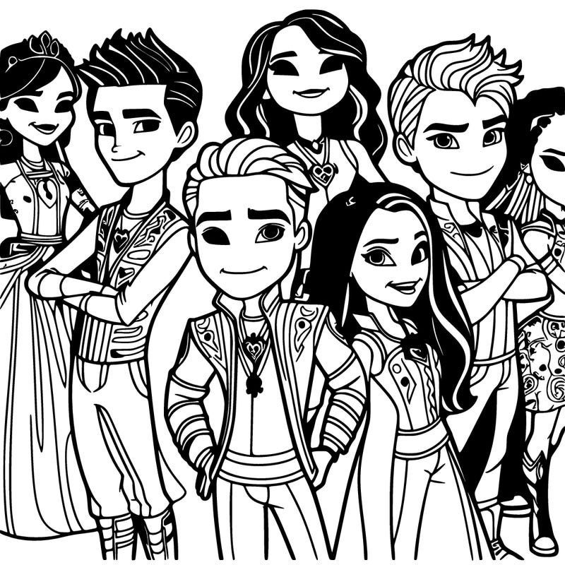 descendants characters
