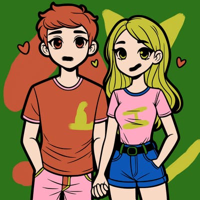 boyfriend and girlfriend