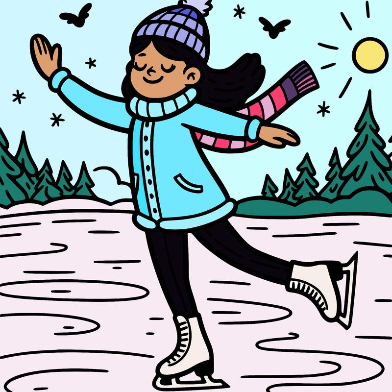 ice skating