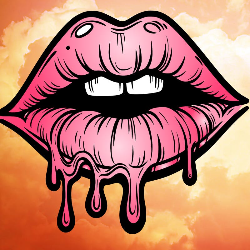 lips that look realistic and drip