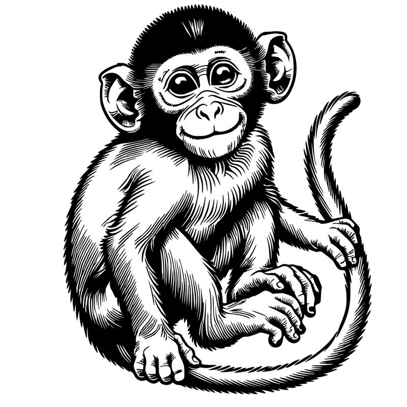 realistic monkey