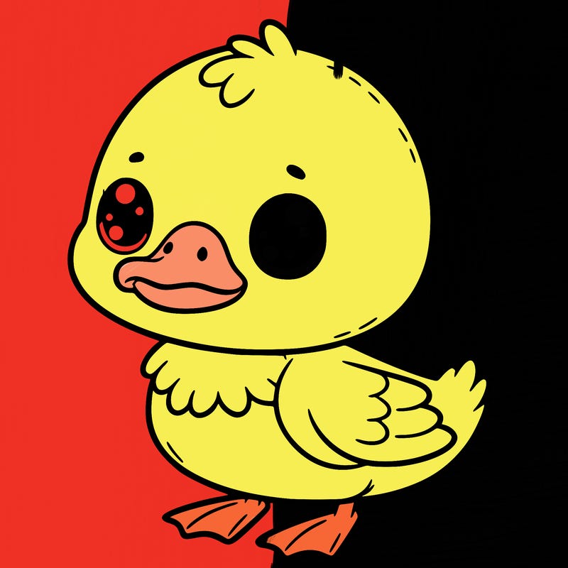 cute duck