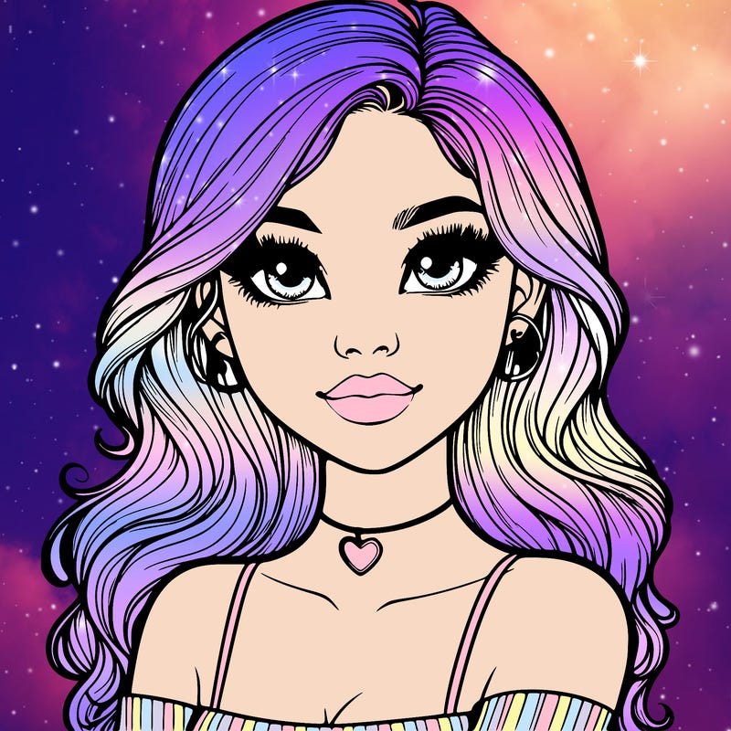 realistic pretty girl