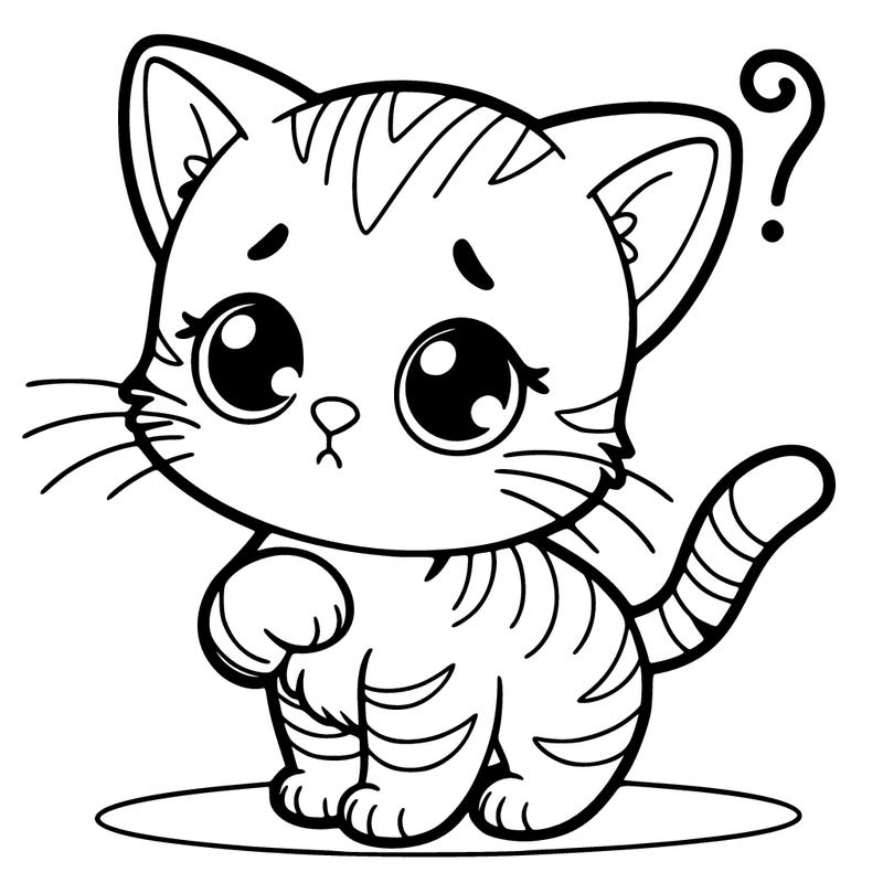 cute kitten that is lost