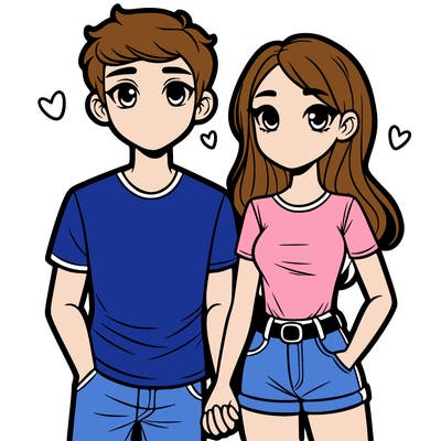 boyfriend and girlfriend