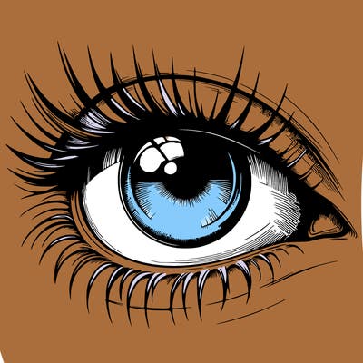 realistic eye