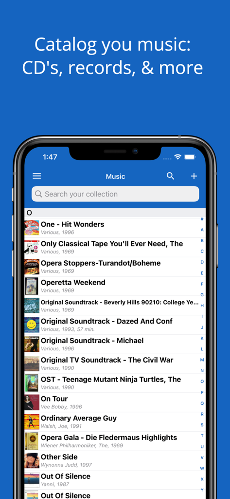 iCollect Music: Vinyl Discogs - Catálogo de la app iCollect Music de vinilos y CDs