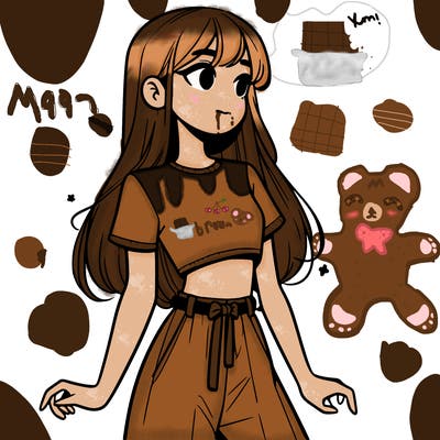 girl in a cute crop top