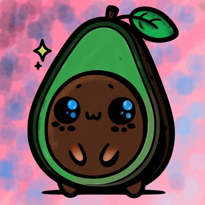 cute avocado