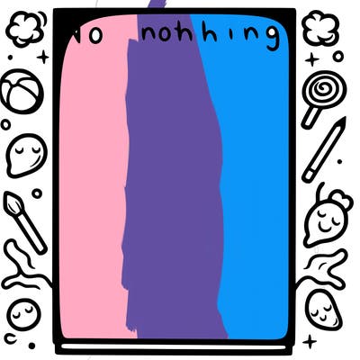 white page with nothing