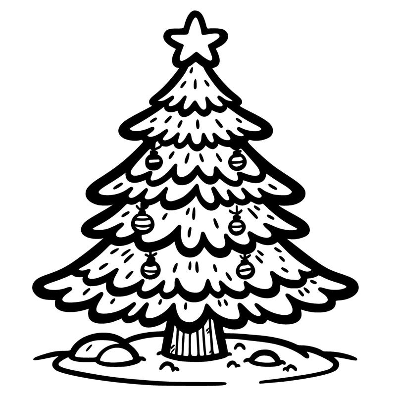 simple christmas tree