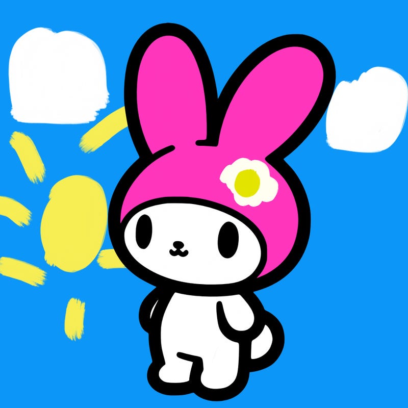 my melody from hellokitty