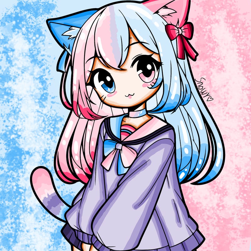 cat anime girl