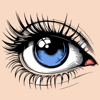 realistic eye