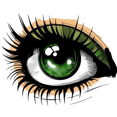 realistic eye