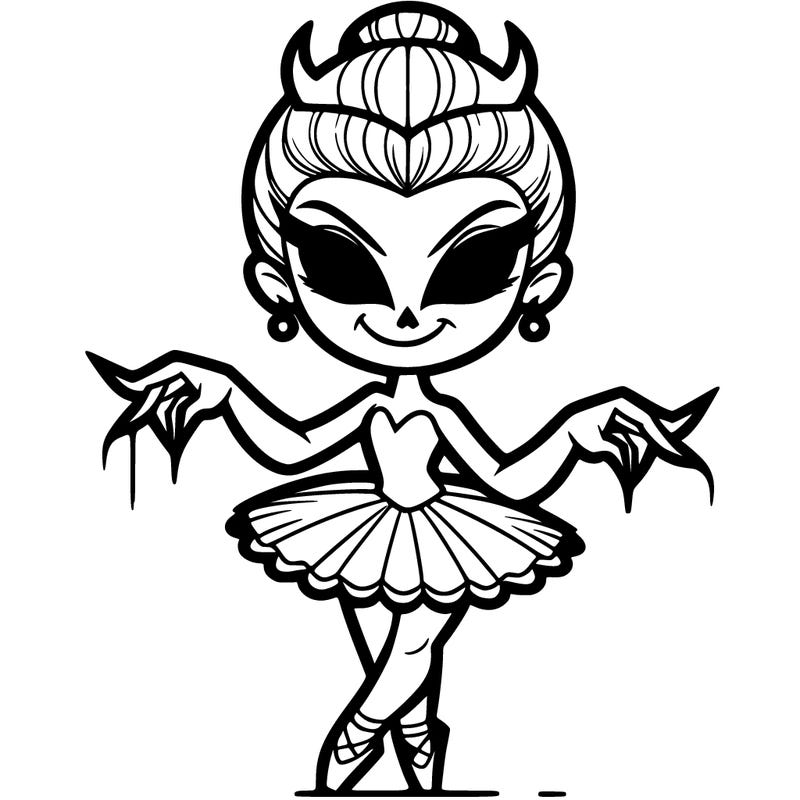 evil ballerina
