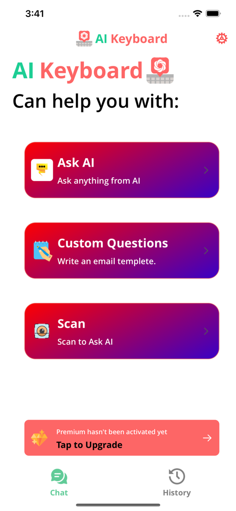 AI Keyboard - Bot Extension - Productivity App | MWM