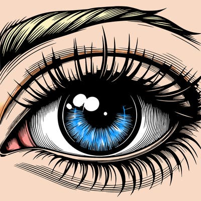 realistic eye