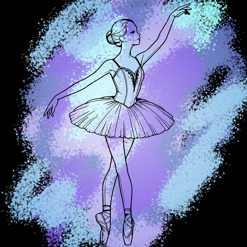 realistic ballerina