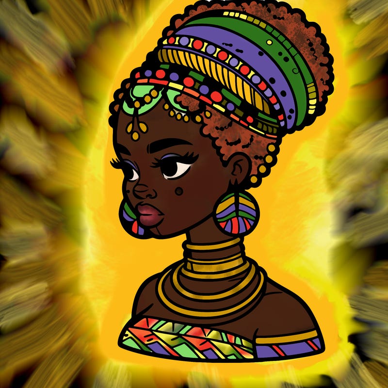 african woman