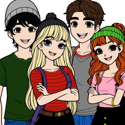 realistic friends