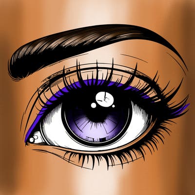 realistic eye