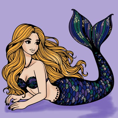 realistic mermaid