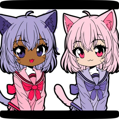 anime cat girl