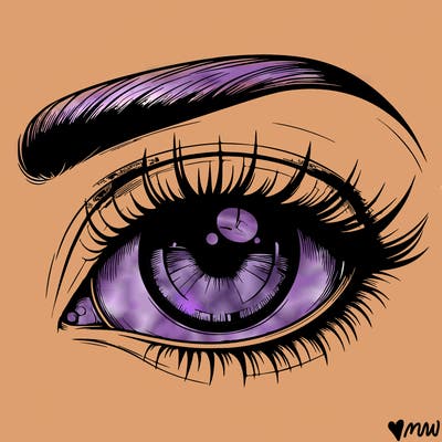 realistic eye