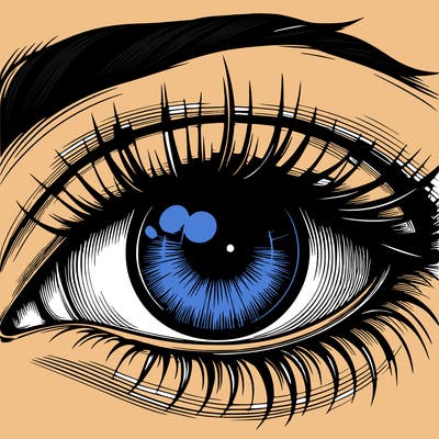 realistic eye