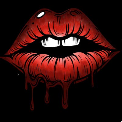 lips that look realistic and drip