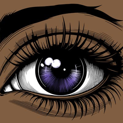 realistic eye