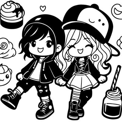 black pink