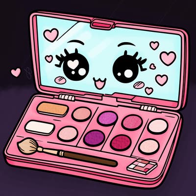 makeup pallet