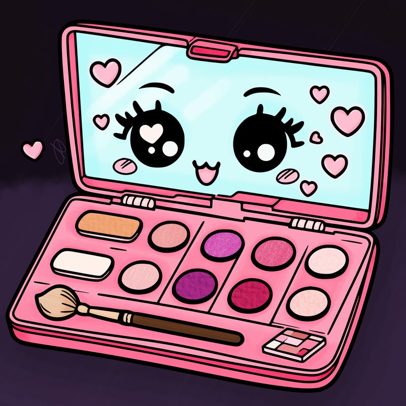 makeup pallet