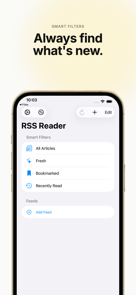 Minimal RSS Reader - News App | MWM