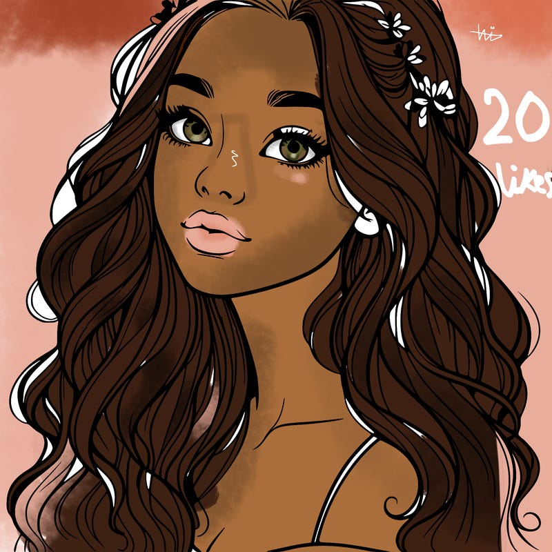 beautiful realistic, teenage girl