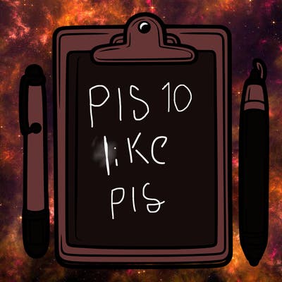 blank clip board with pen