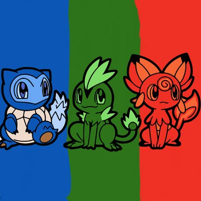 pokemon starters