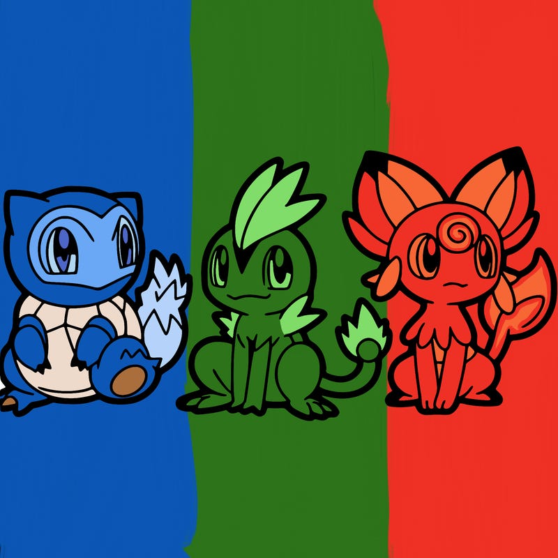 pokemon starters