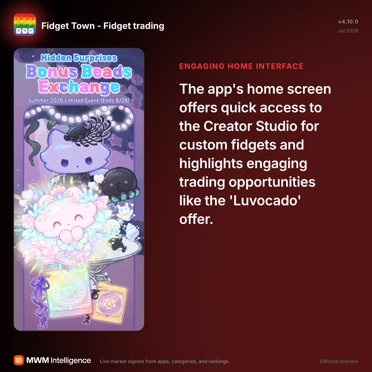 Fidget Town - Fidget trading - Games App | MWM