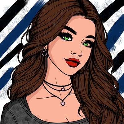 detailed realistic girl