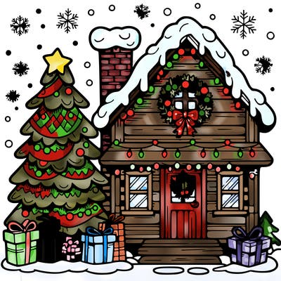 christmas house