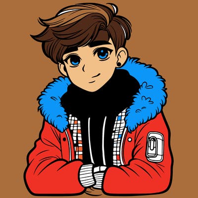 stylish teenager
